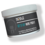 Noble Metal dental scrap material collection jar